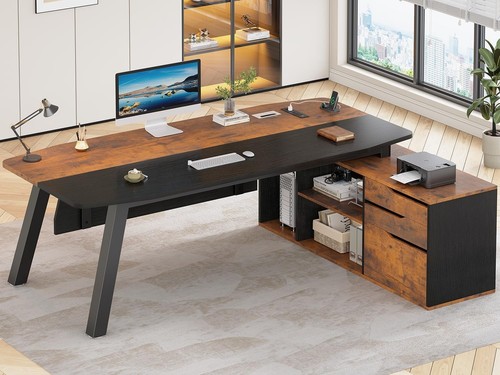 Executive desk with - 71",