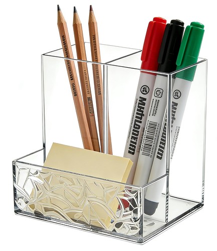 Clear pet pen holder 3 - pen,