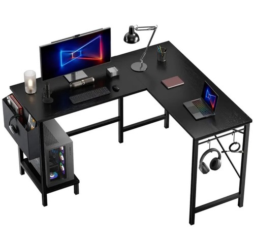 Inch shaped gaming desk - shaped,