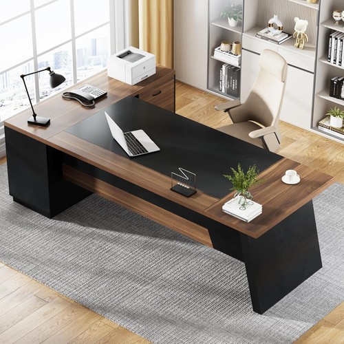 Shaped executive desk - l-shaped,