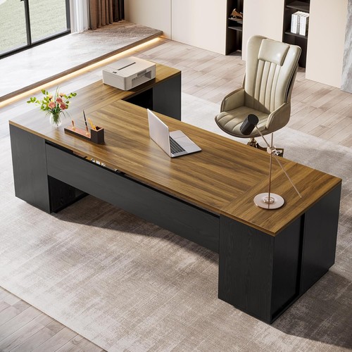 Inch large executive desk - large,