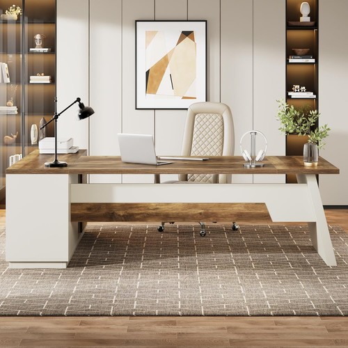 Shaped executive desk - 78",