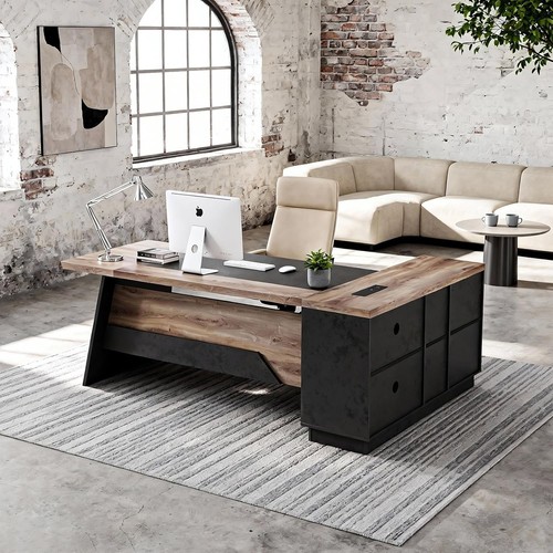 Mahogany l shaped - l,